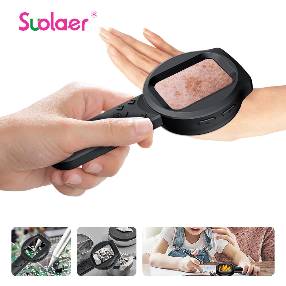 Facial Skin Analyzer Dermatosc - Hair Porosity Test ulasan dan harga