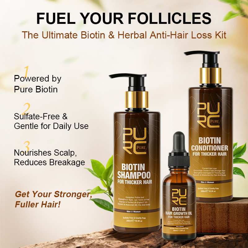PURC Fast Hair Growth Products - Hair Care Fragrance Essential Oil ulasan dan harga