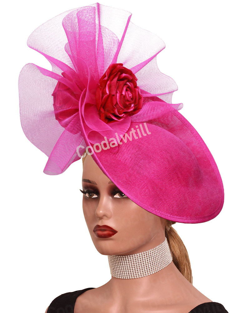 Wedding Floral Fascinator Hats - Hair Net Invisible ulasan dan harga