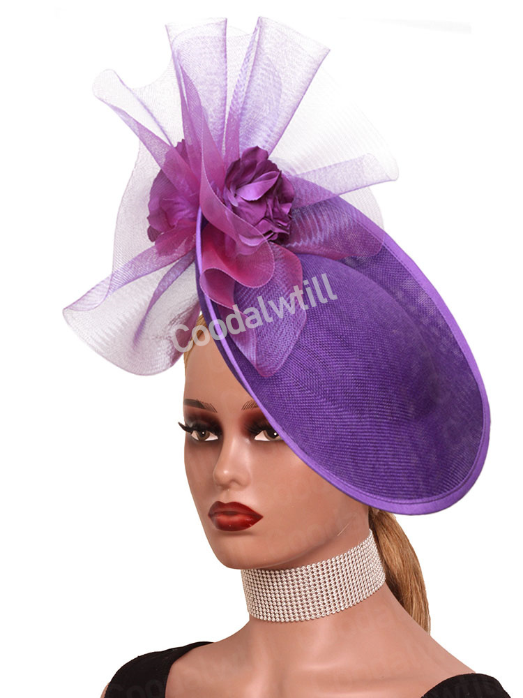 Wedding Floral Fascinator Hats - Hair Net Invisible ulasan dan harga