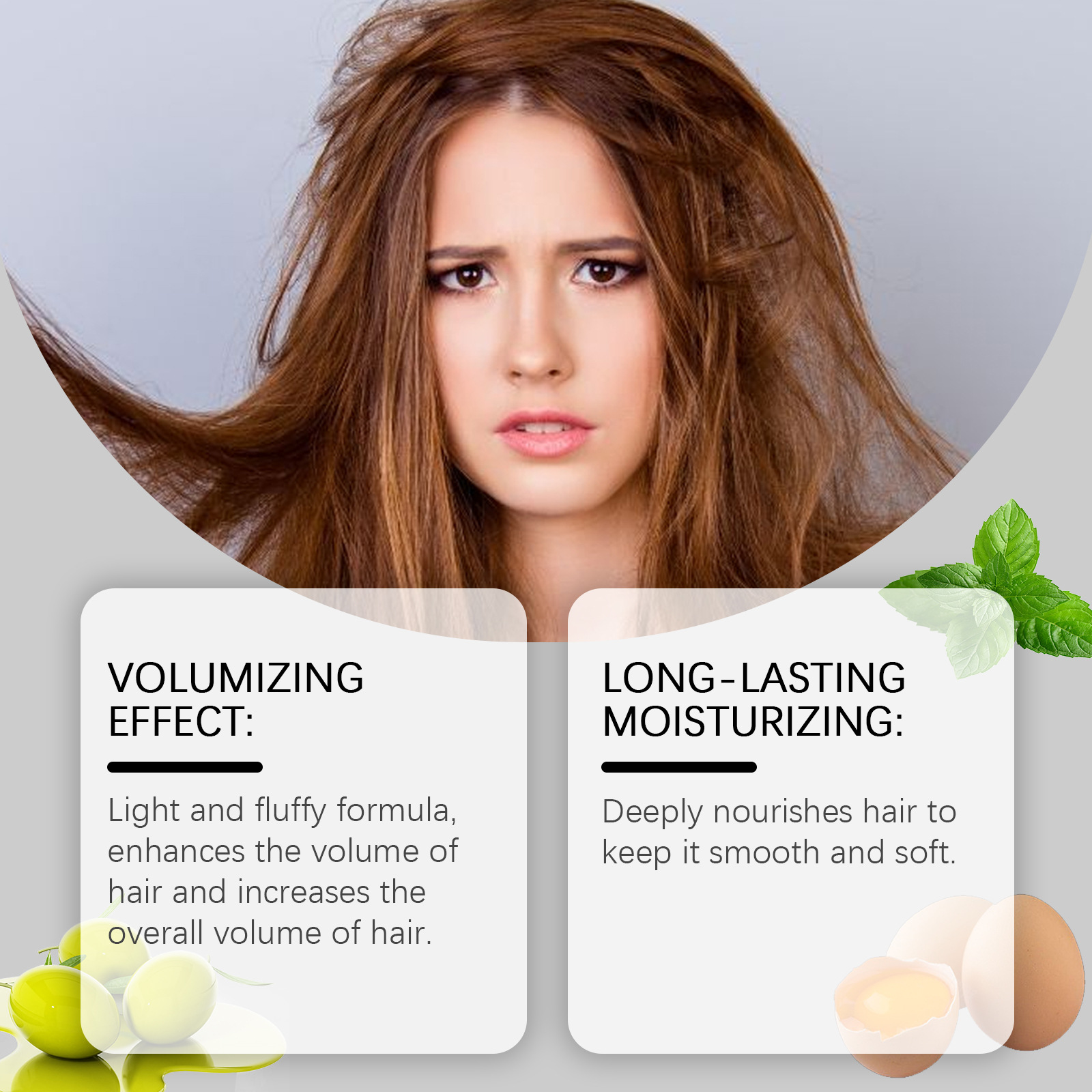 Egg Remedy Hair Oil Restore So - Hair Care Frizzy Hair ulasan dan harga