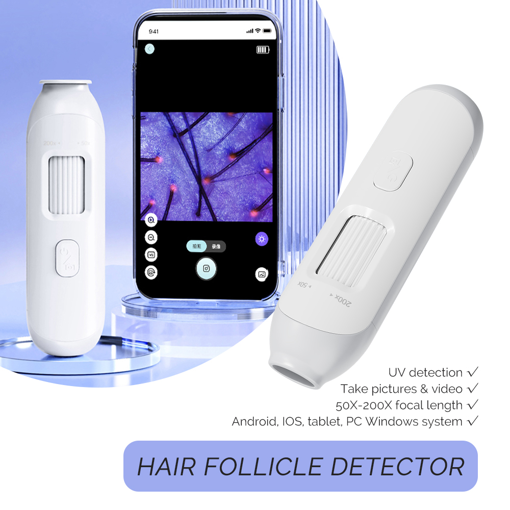 New 50X-200X Hair Follicles Sc - Hair Porosity Test ulasan dan harga