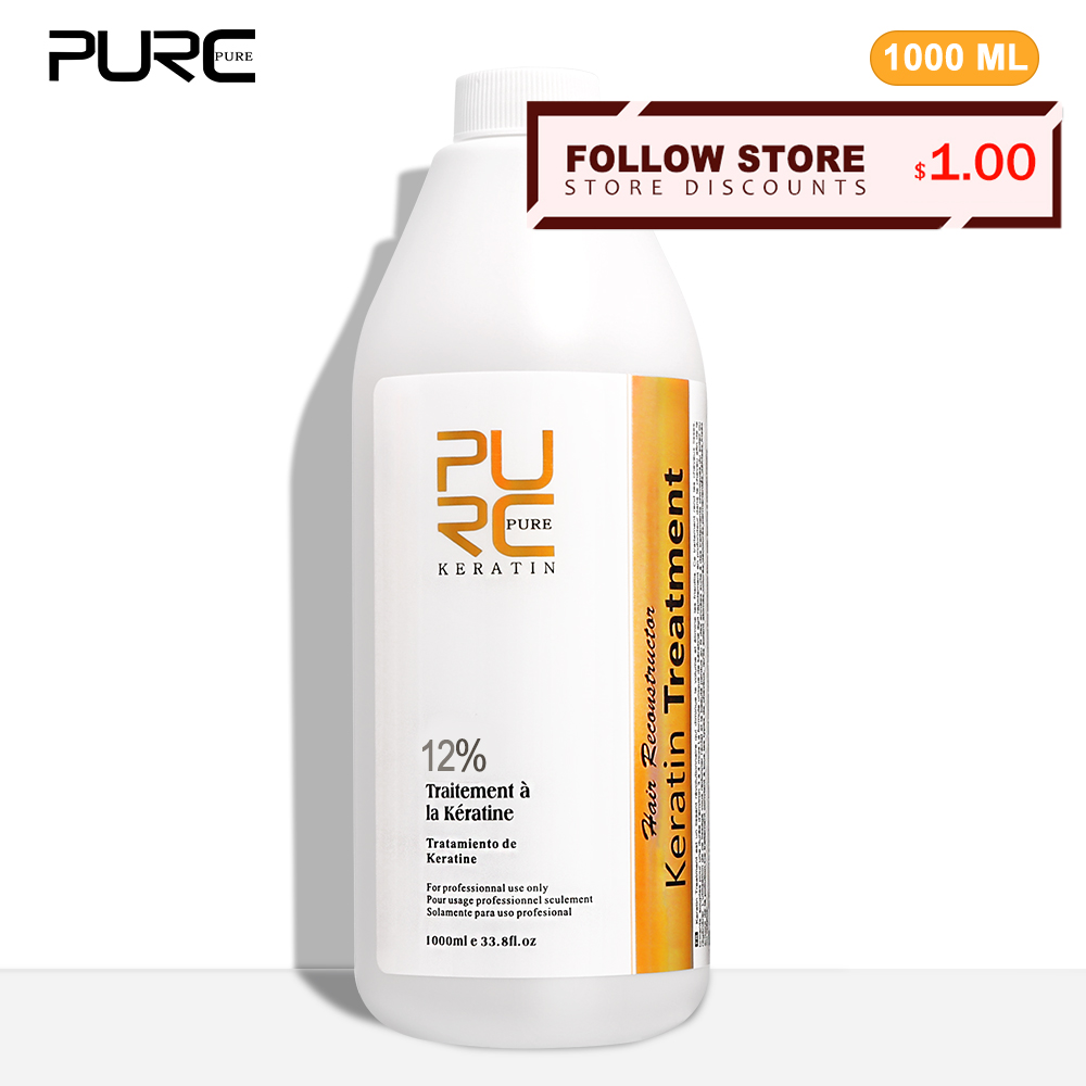 PURC 12% Keratin Smoothing Hai - Hair Care Frizzy Hair ulasan dan harga