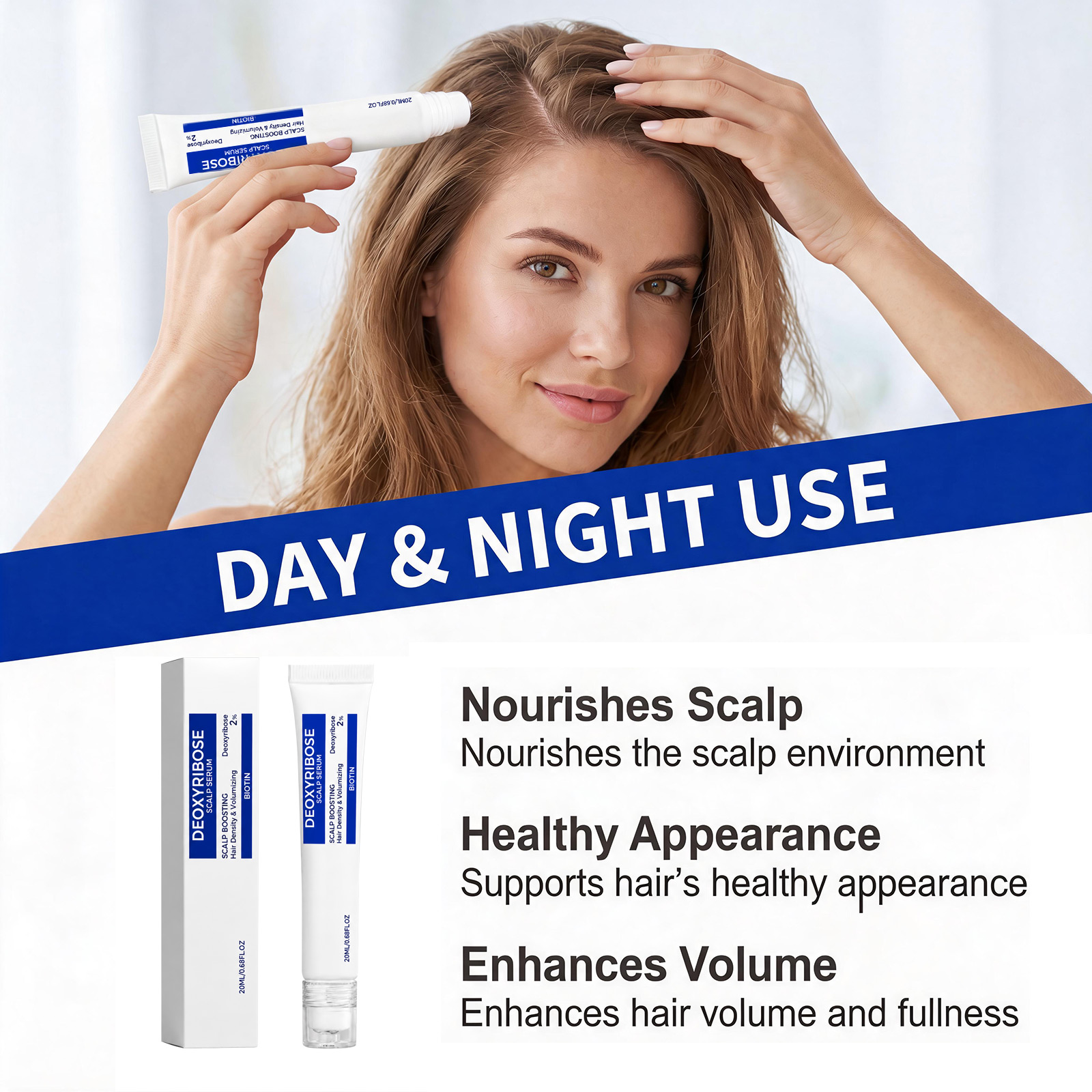 Scalp Serum with Deoxyribose A - Hair Care Lotion ulasan dan harga