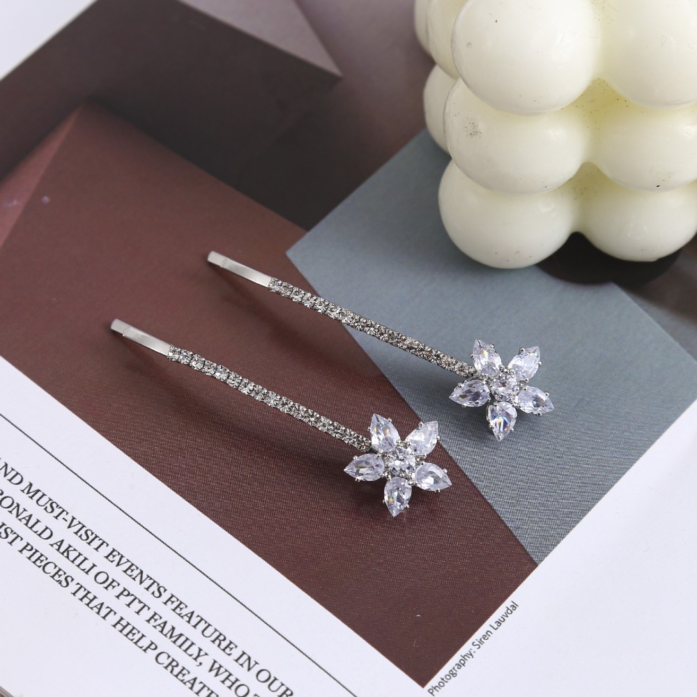 1 Pair Fashionable Floral Hair - Hair Care Vegan ulasan dan harga