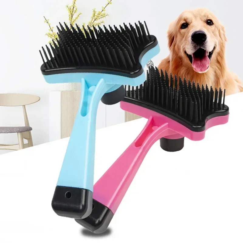 1pc Self Cleaning Pet Slicker  - Hair Care Is Self Care ulasan dan harga