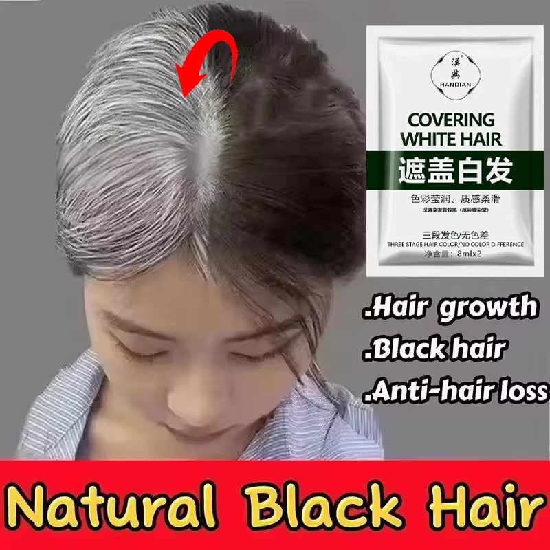 Herbal Anti-grey Treatment Hai - Hair Care Herbal Products ulasan dan harga