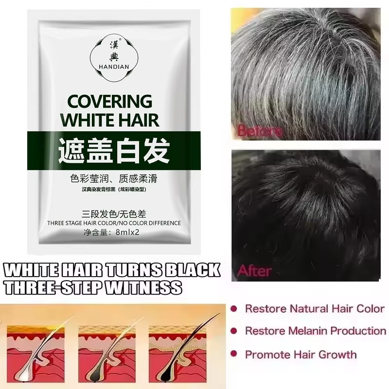 Herbal Anti-grey Treatment Hai - Hair Care Herbal Products ulasan dan harga