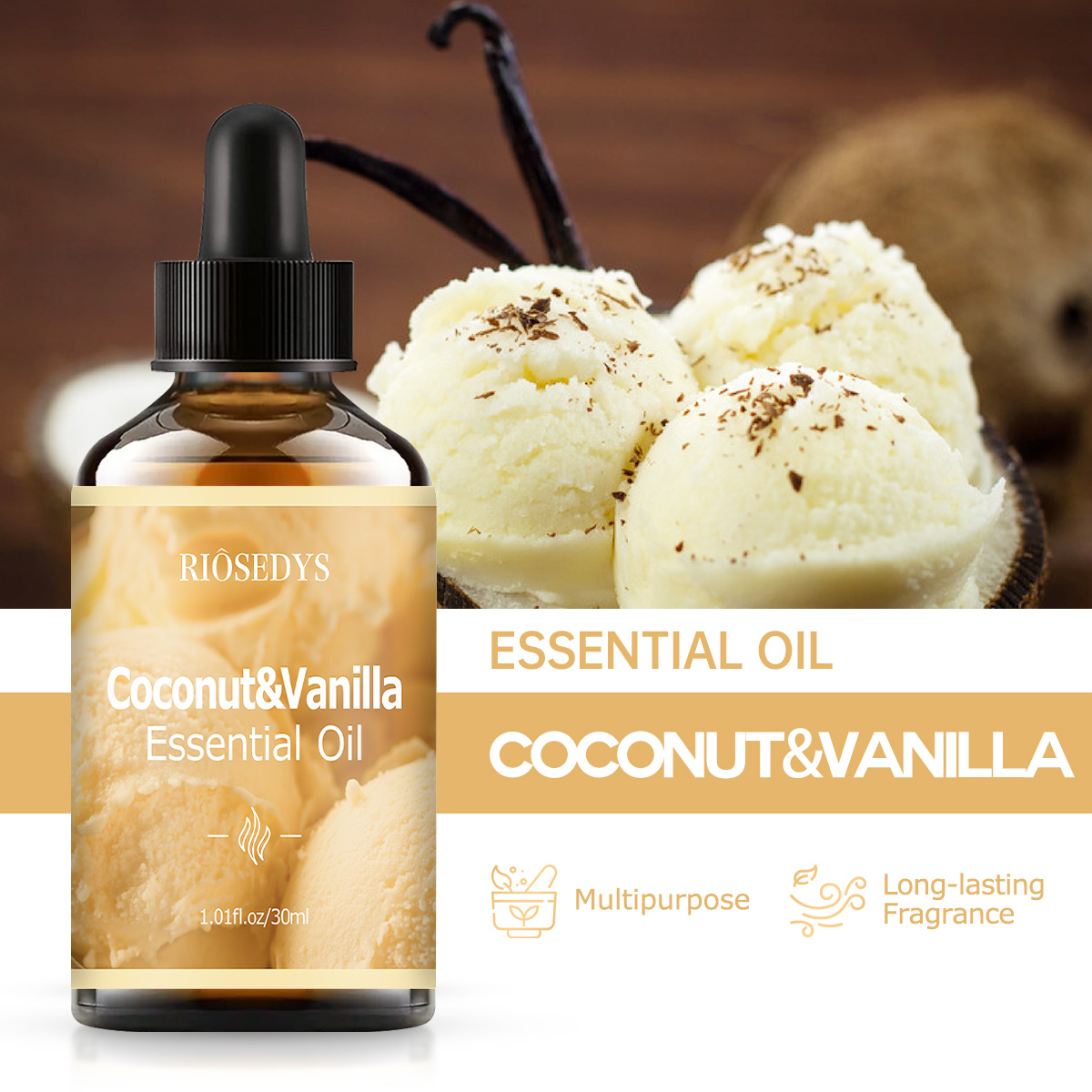 COCONUT&VANILLA essential oil  - Hair Care Fragrance Essential Oil ulasan dan harga