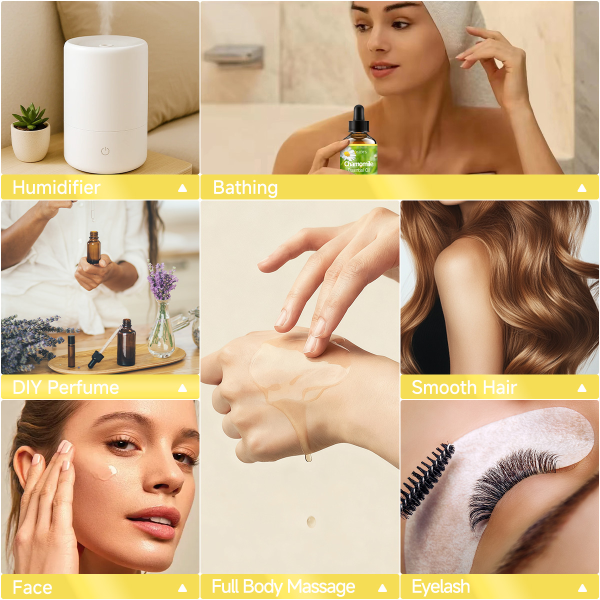 CHAMOMILE essential oil natura - Hair Care Fragrance Essential Oil ulasan dan harga
