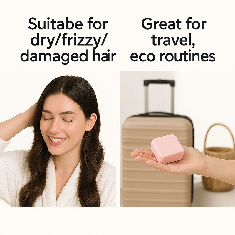 Castor Oil Conditioner Soap Ba - Hair Care Frizzy Hair ulasan dan harga