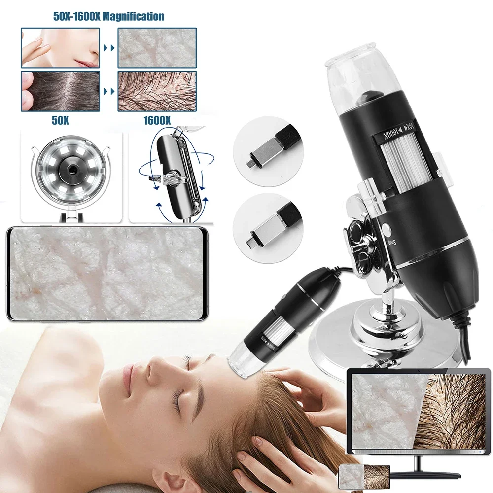 Professional Skin Analyzer Mac - Hair Porosity Test ulasan dan harga