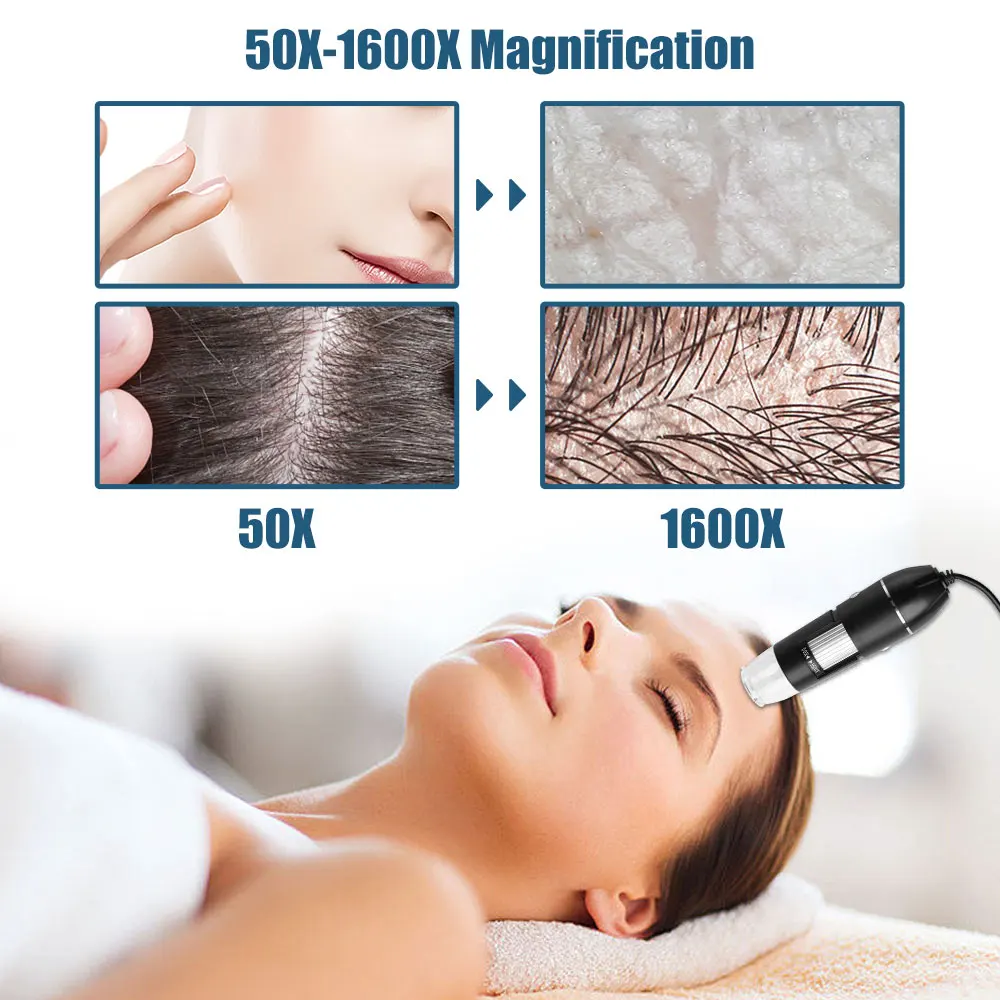 Professional Skin Analyzer Mac - Hair Porosity Test ulasan dan harga