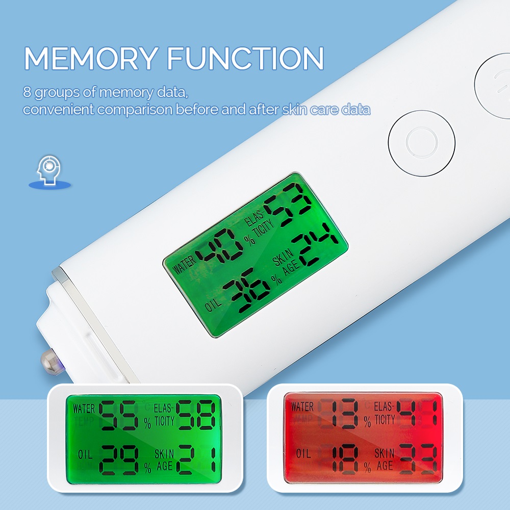 Skin Tester Face Skin Moisture - Hair Porosity Test ulasan dan harga