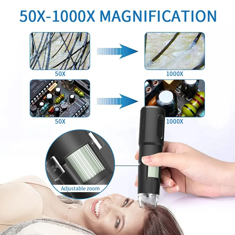 Wireless Dermatoscope Scalp Sk - Hair Porosity Test ulasan dan harga