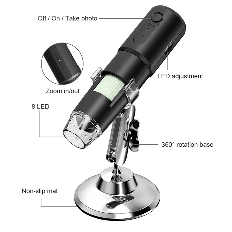 Wireless Dermatoscope Scalp Sk - Hair Porosity Test ulasan dan harga